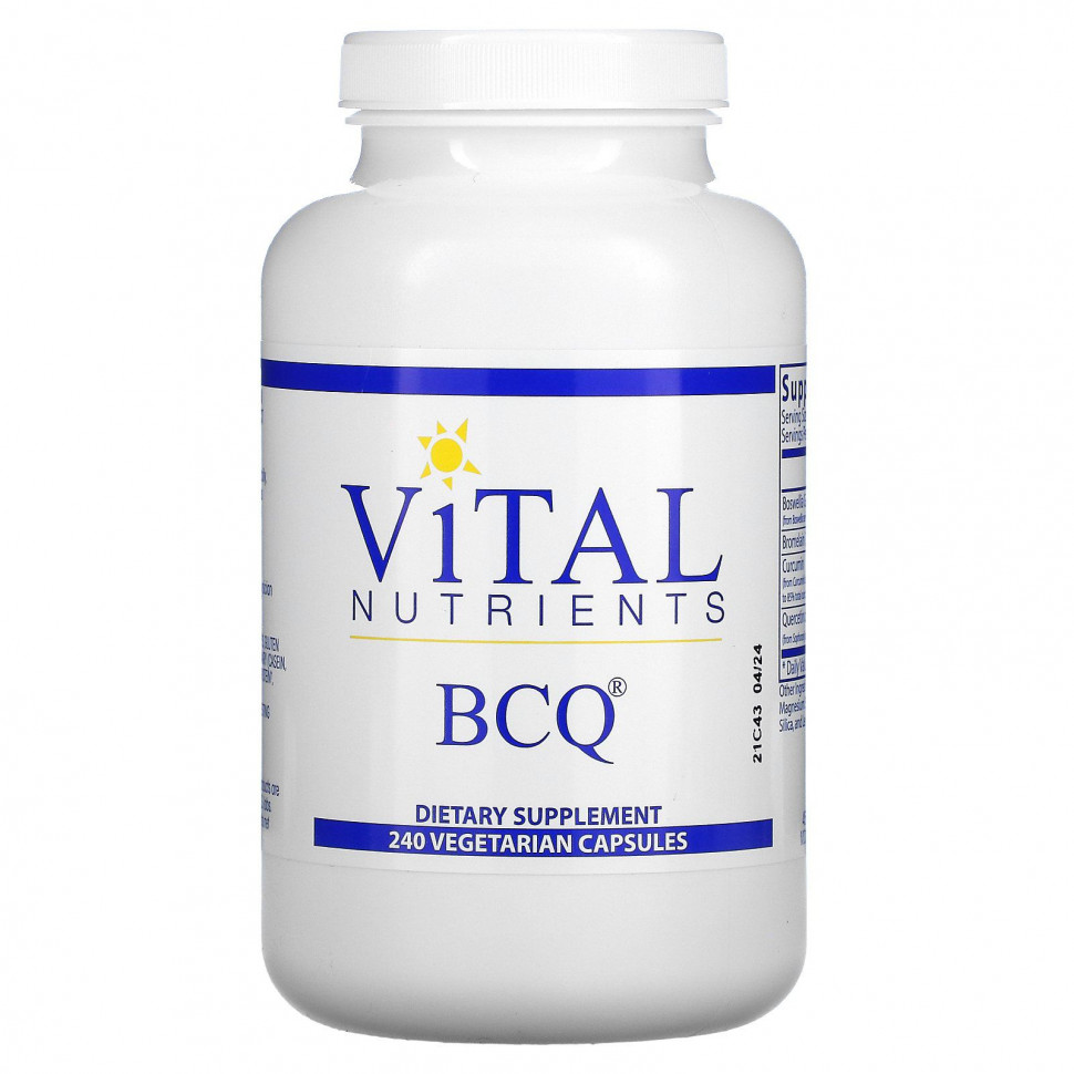 ������ ������ Vital Nutrients, BCQ, 240 �������������� ������  IHerb (������) ����