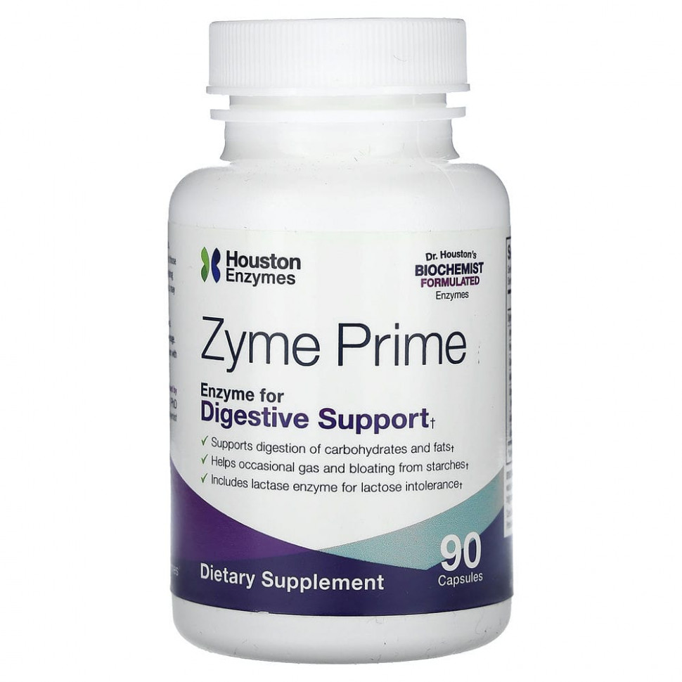 ������ ������ Houston Enzymes, Zyme Prime, 90 ������  IHerb (������) ����