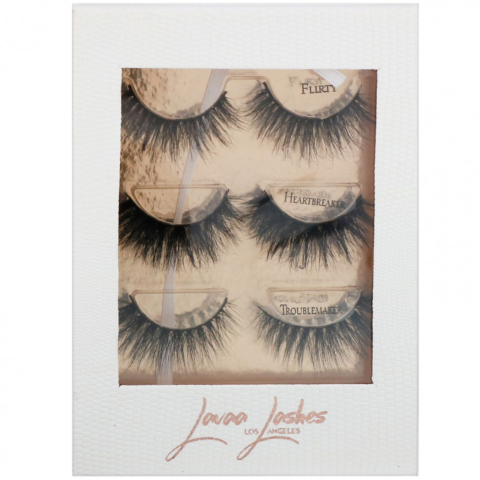 ������ ������ Lavaa Lashes, The 3 Besties, ����� ��������� ������, 1 ��.  IHerb (������) ����