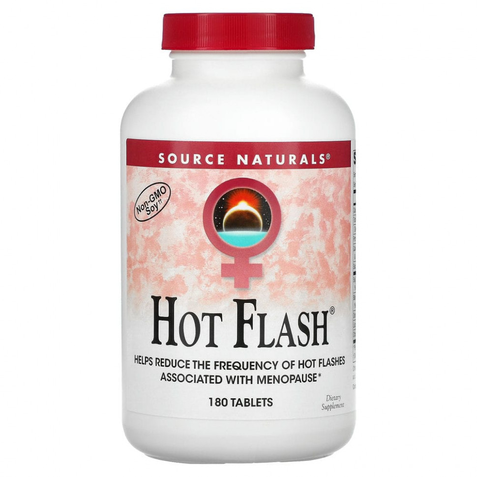 ������ ������ Source Naturals, Hot Flash, 180 ��������  IHerb (������) ����