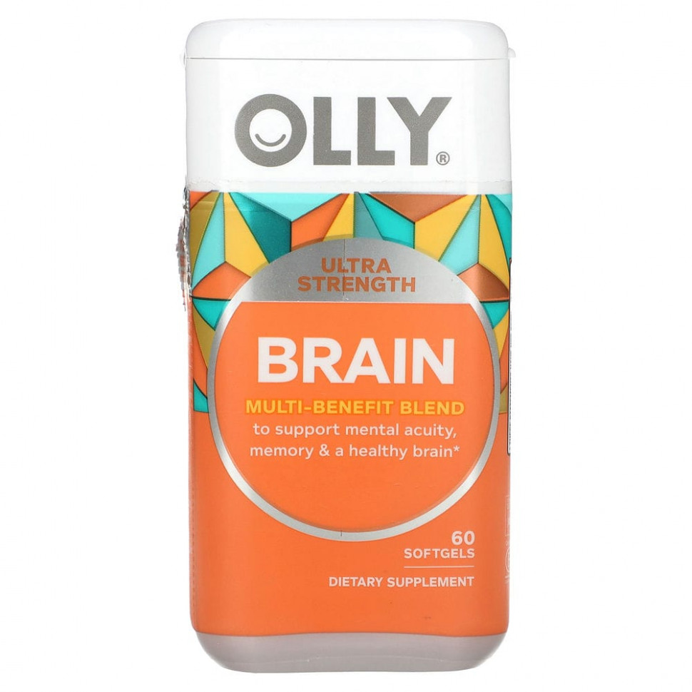������ ������ OLLY, Ultra Strength Brain, 60 ������ ��������  IHerb (������) ����