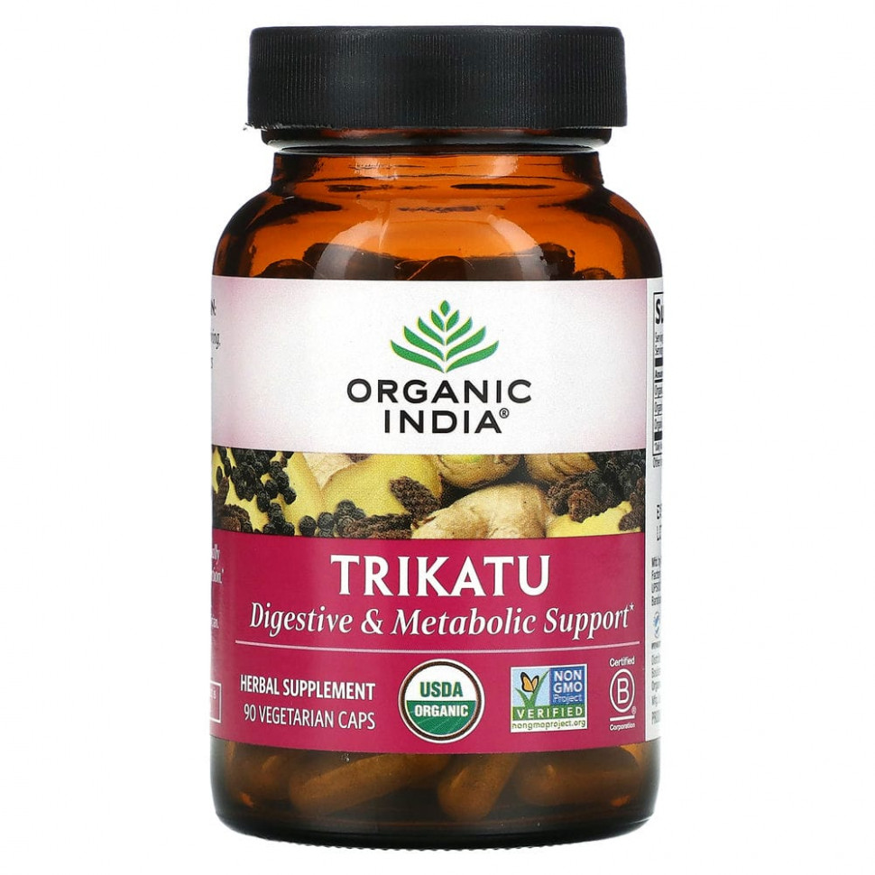 ������ ������ Organic India, Trikatu, 90 �������������� ������  IHerb (������) ����
