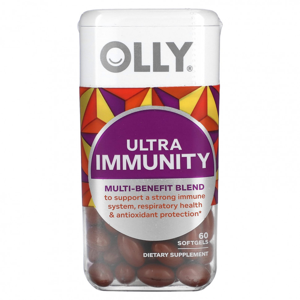 ������ ������ OLLY, Ultra Immunity, ������������������� �����, 60 ������ ��������  IHerb (������) ����