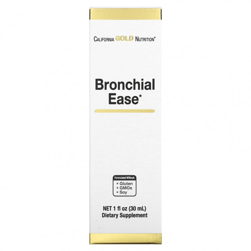 ������ ������ California Gold Nutrition, Bronchial Ease, 30 �� (1 ����. �����)  IHerb (������) ����