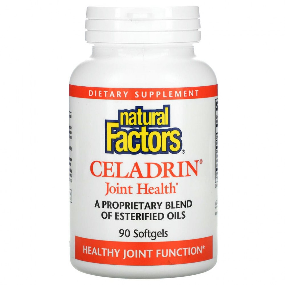 ������ ������ Natural Factors, Celadrin, ��� �������� ��������, 90 ������  IHerb (������) ����