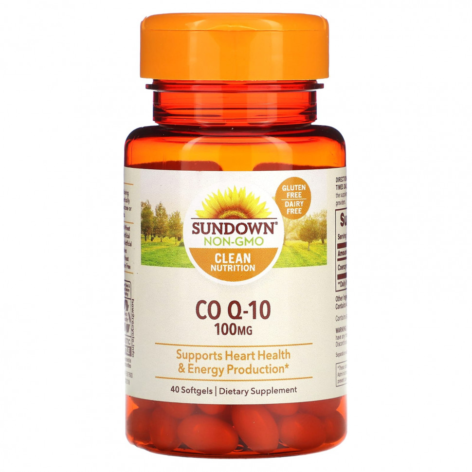 ������ ������ Sundown Naturals, Co Q-10, 100 ��, 40 ������ ��������  IHerb (������) ����