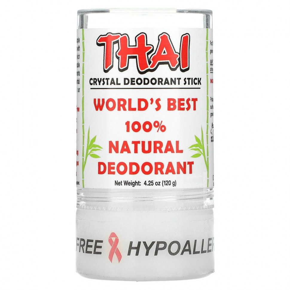 ������ ������ Thai Deodorant Stone, ����������-���� Thai Crystal, 4,25 ����� (120 �)  IHerb (������) ����