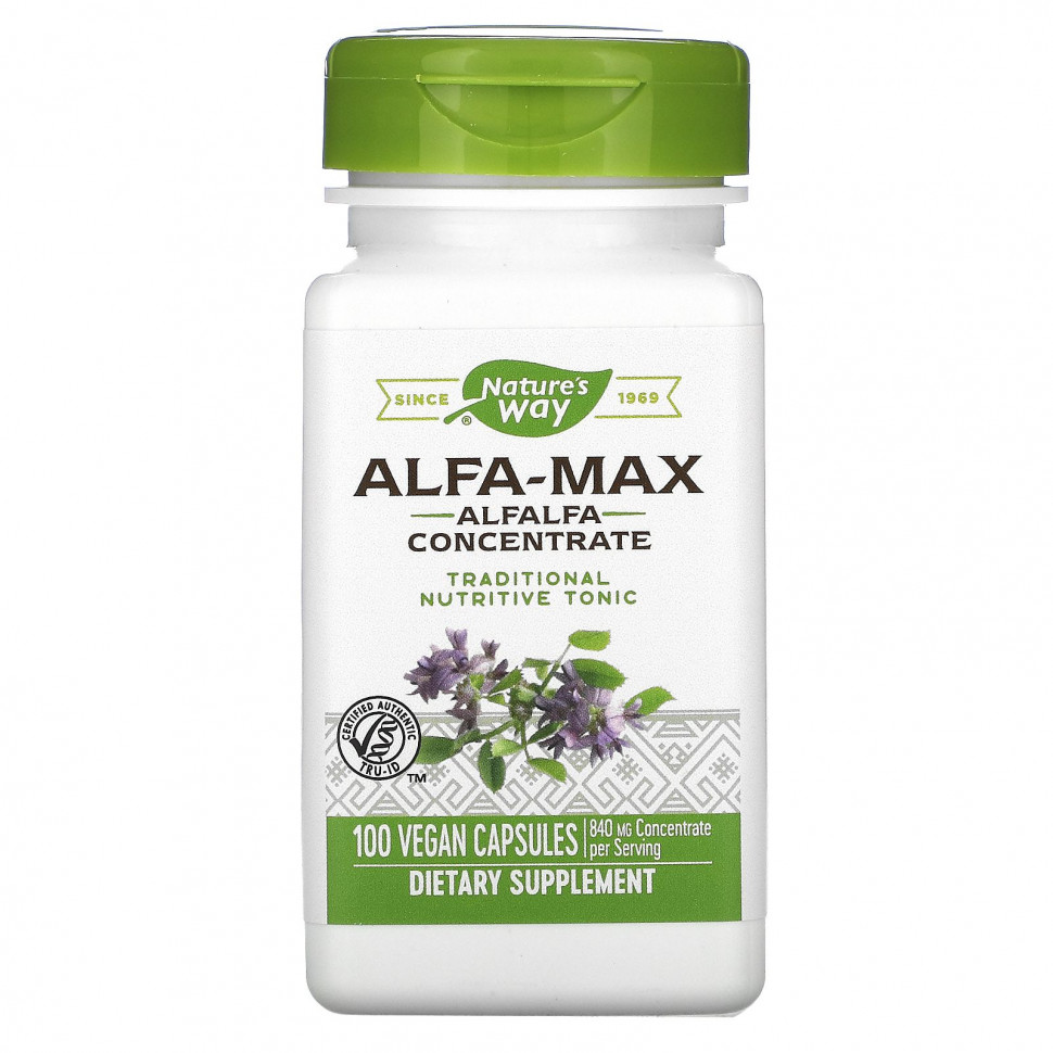������ ������ Nature's Way, Alfa-Max, ���������� �������, 420 ��, 100 ��������� ������  IHerb (������) ����