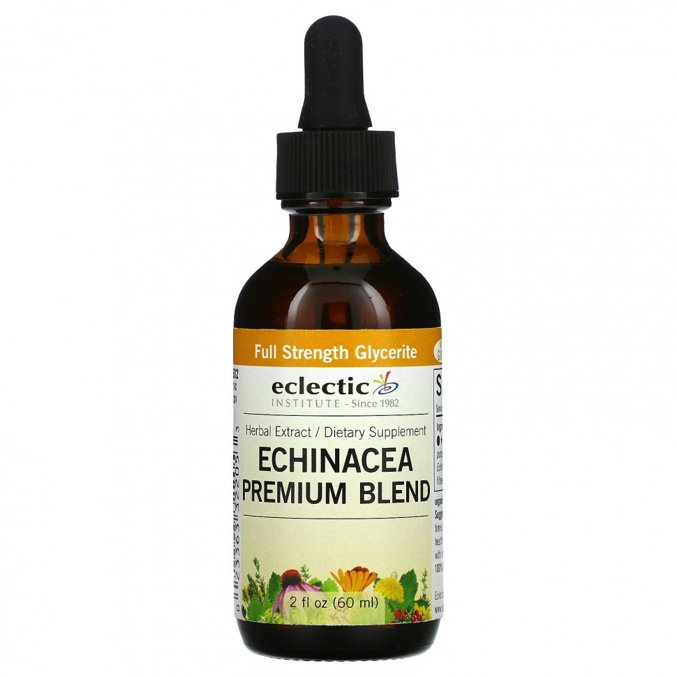 ������ ������ Eclectic Institute, Echinacea Premium Blend, 2 fl oz ( 60 ml)  IHerb (������) ����
