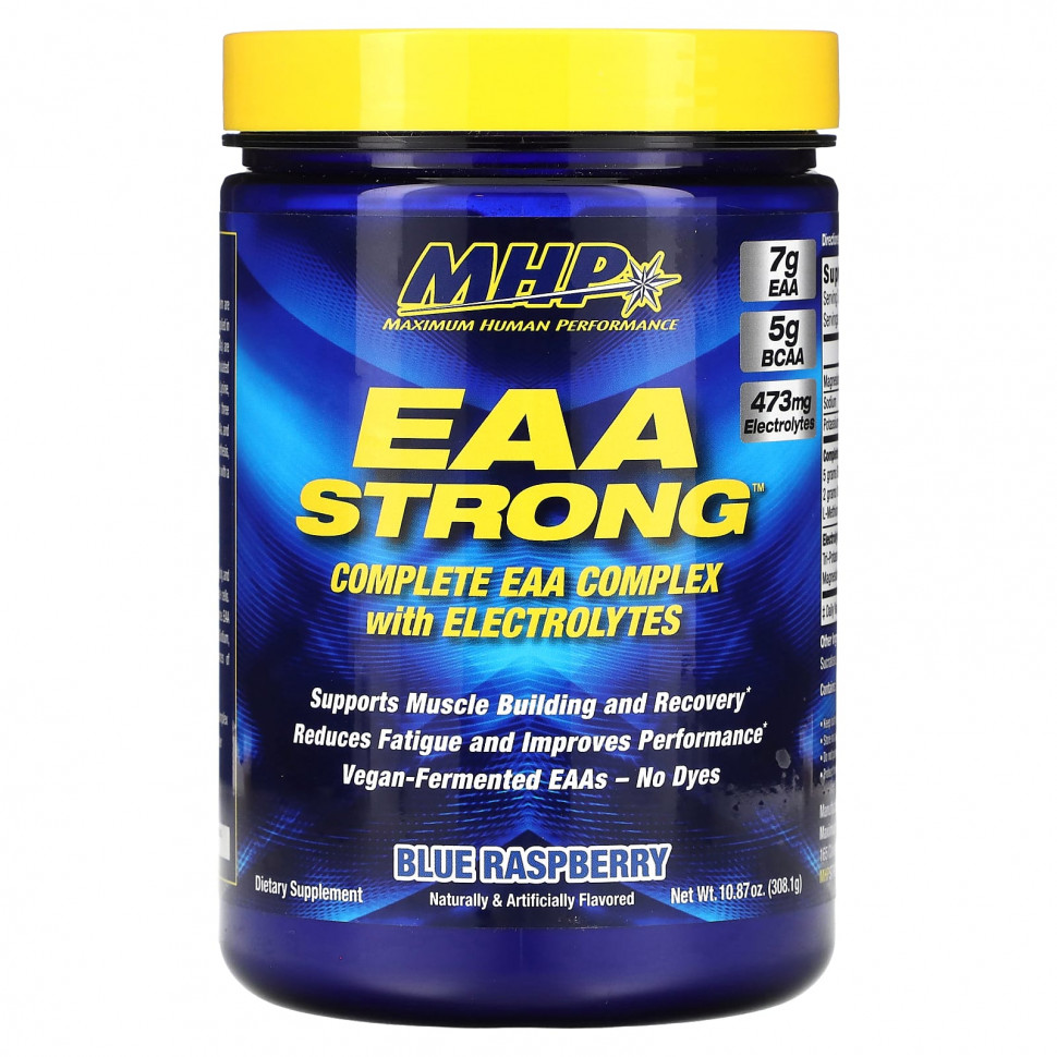 ������ ������ MHP, EAA Strong, ������� ������, 308,1 � (10,87 �����)  IHerb (������) ����