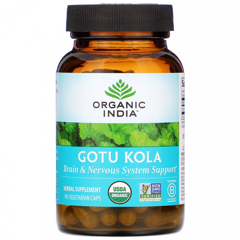 ������ ������ Organic India, ���� ����, 90 �������������� ������  IHerb (������) ����