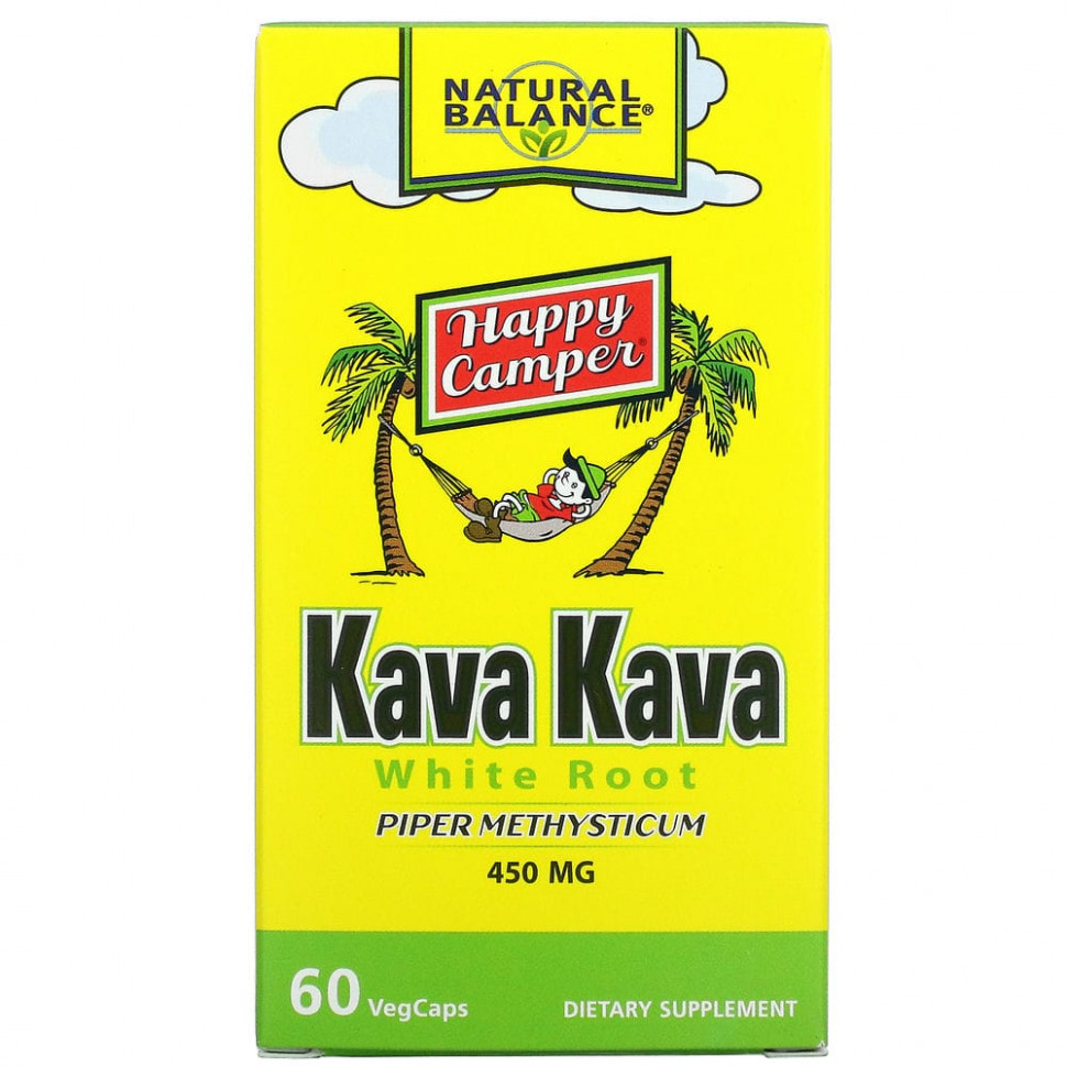 ������ ������ Natural Balance, Kava Kava White Root, 450 mg, 60 VegCaps  IHerb (������) ����