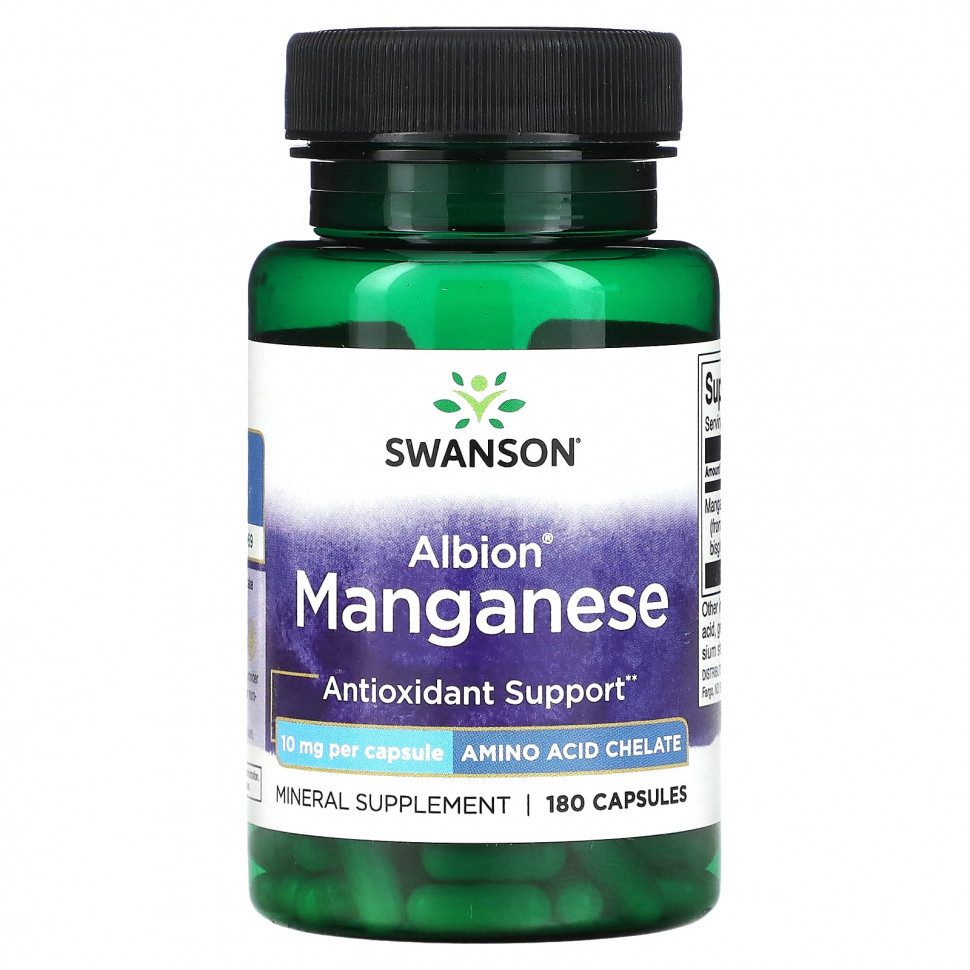 ������ ������ Swanson, Albion ��������, 10 ��, 180 ������  IHerb (������) ����