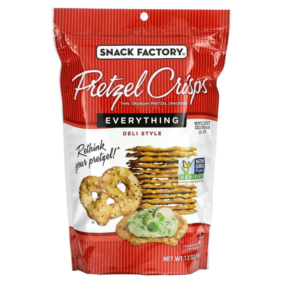 ������ ������ Snack Factory, �������� � �������, Everything, ��� ��������, 204 � (7,2 �����)  IHerb (������) ����