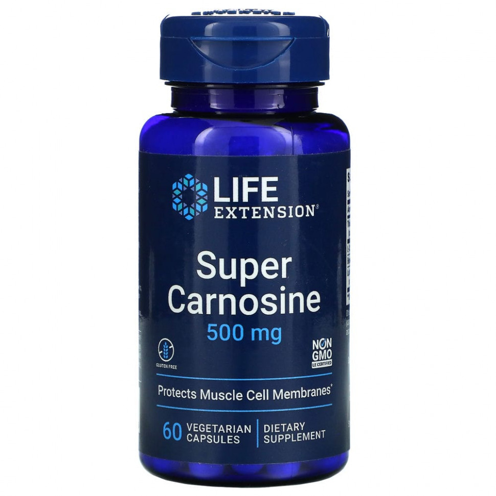 ������ ������ Life Extension, Super Carnosine, 500 ��, 60 �������������� ������  IHerb (������) ����