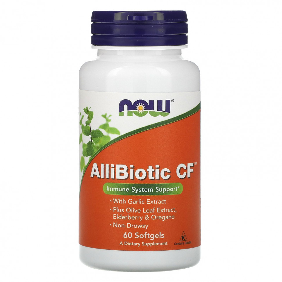 ������ ������ NOW Foods, AlliBiotic CF, 60 ������  IHerb (������) ����