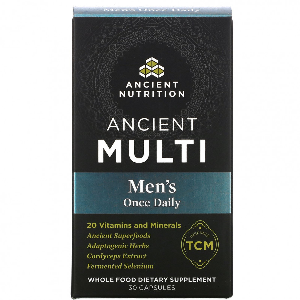 ������ ������ Dr. Axe / Ancient Nutrition, Ancient Multi, ���������� ����� ��� ������, 30 ������  IHerb (������) ����