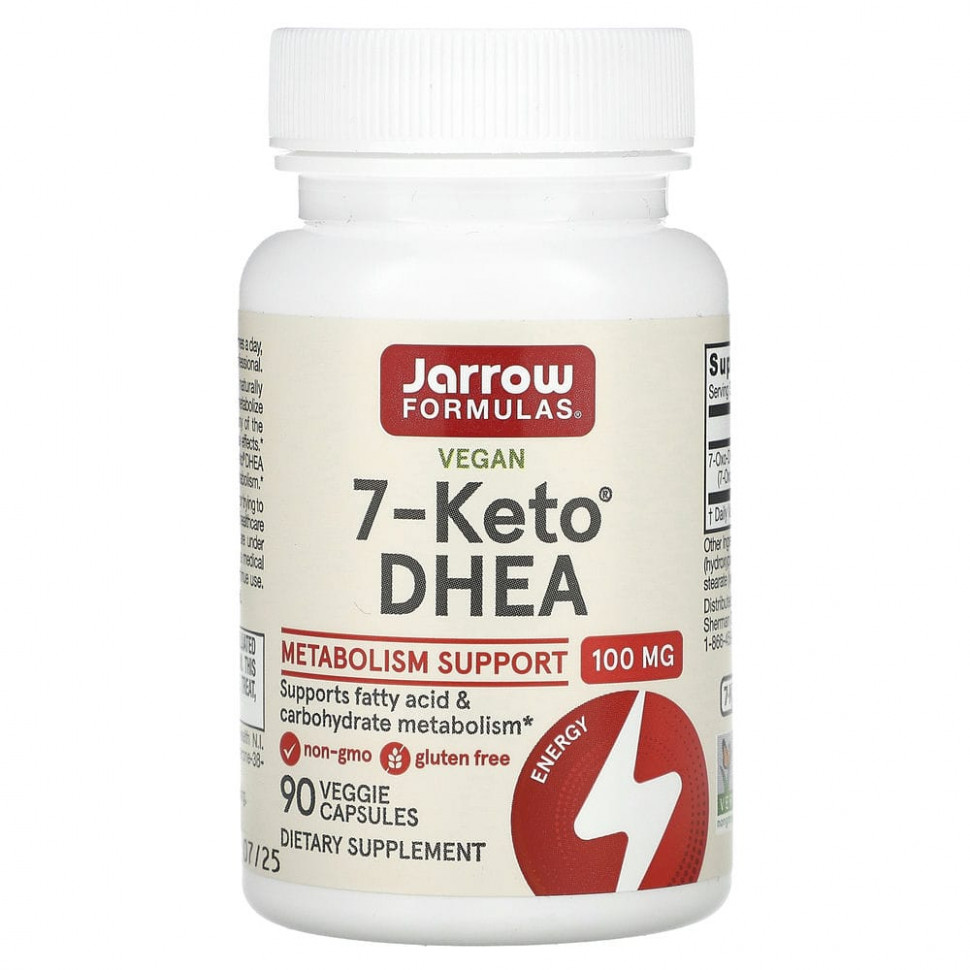 ������ ������ Jarrow Formulas, 7-Keto, ����, 100 ��, 90 �������������� ������  IHerb (������) ����