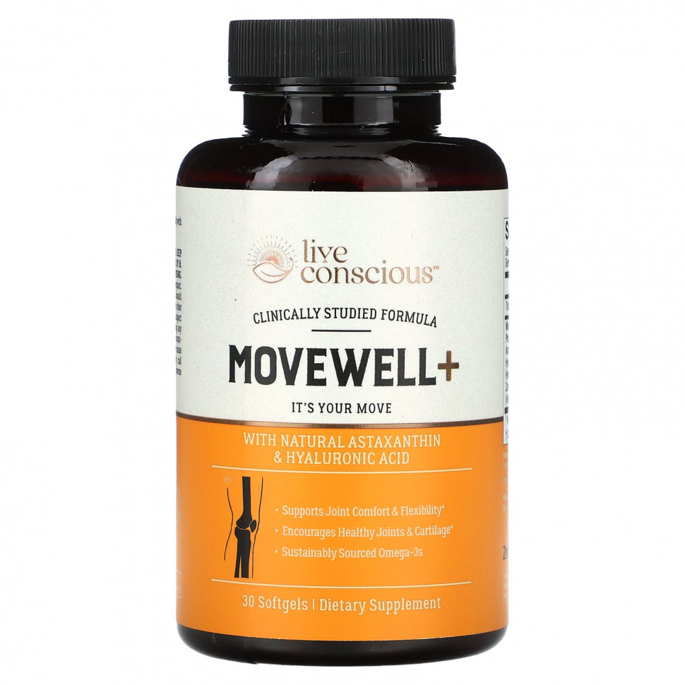 ������ ������ Live Conscious, Movewell +, 30 ������ ��������  IHerb (������) ����