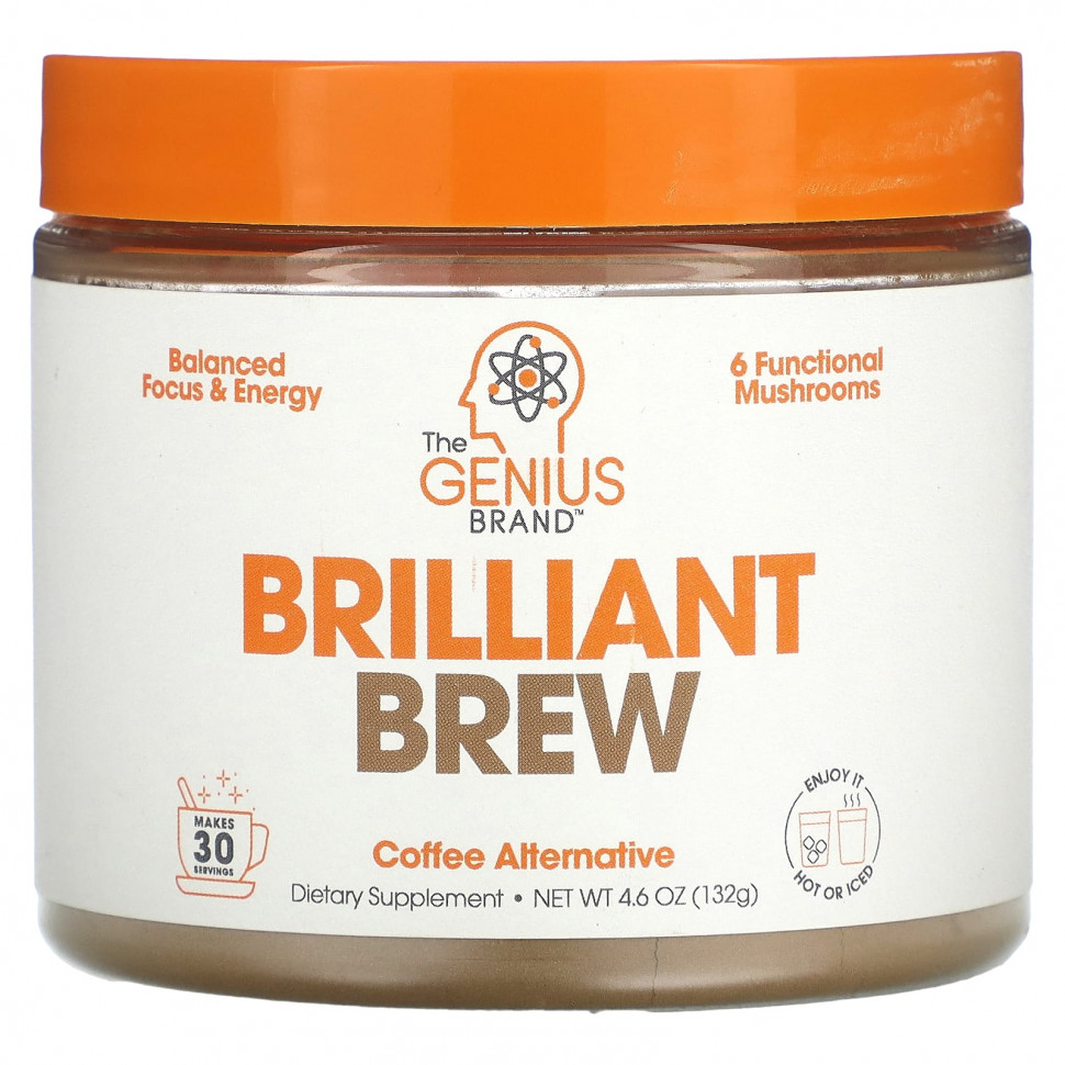 ������ ������ The Genius Brand, Brilliant Brew, ������������ ����, 132 � (4,6 �����)  IHerb (������) ����