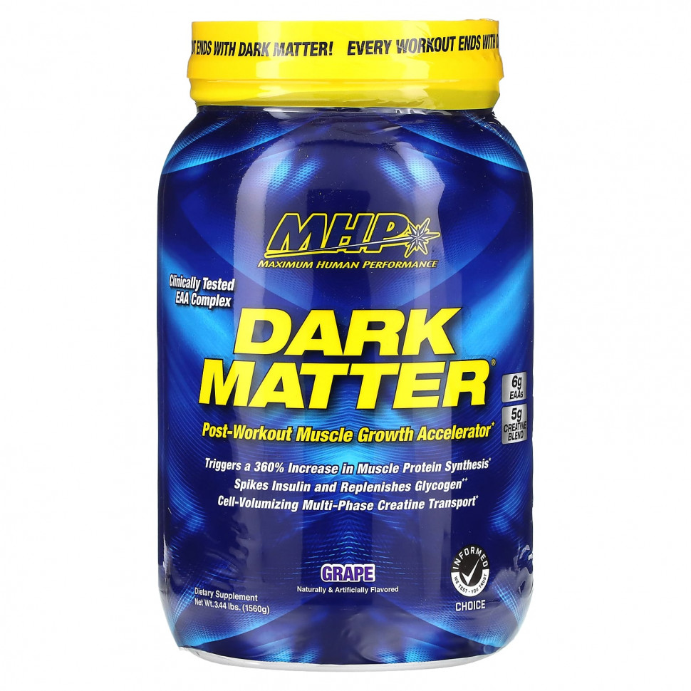 ������ ������ MHP, DARK MATTER, ���������� ����� ���� ����� ����������, ��������, 1560 � (3,44 �����)  IHerb (������) ����