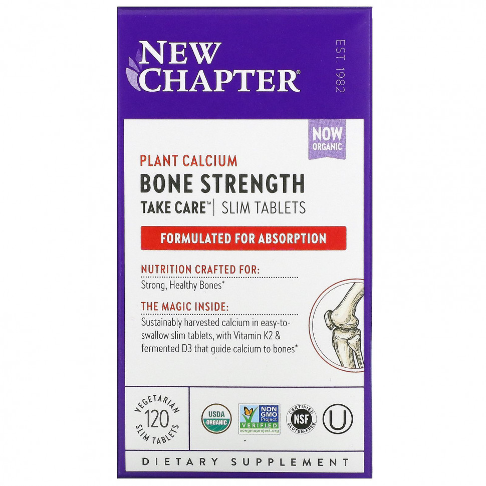 ������ ������ New Chapter, Bone Strength Take Care, 120 ������ �������������� ��������  IHerb (������) ����