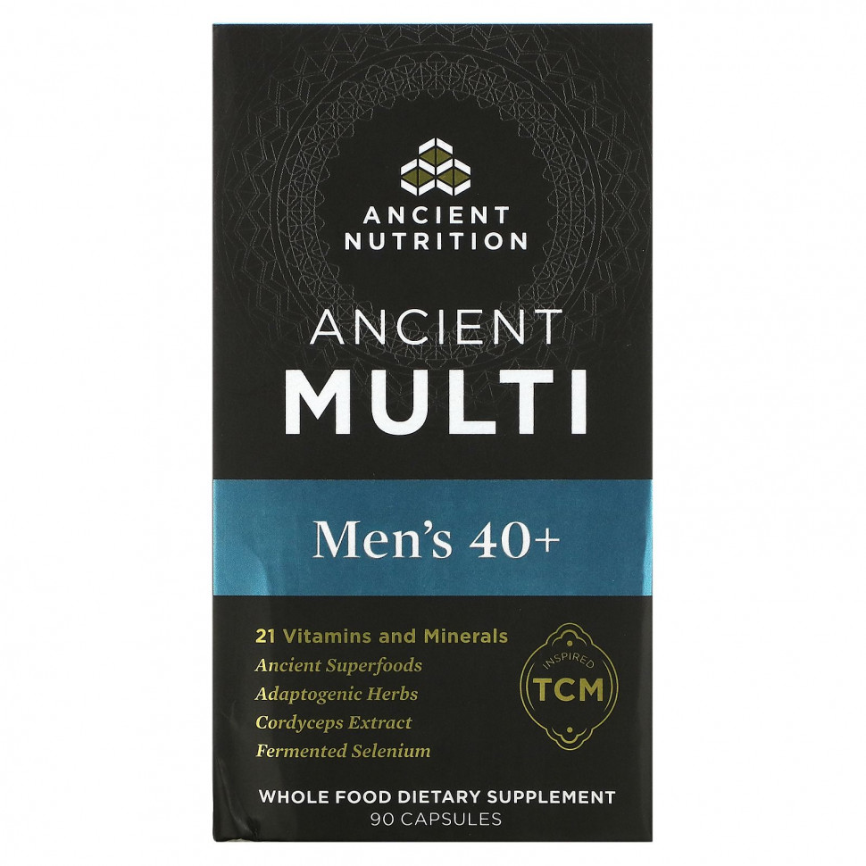 ������ ������ Dr. Axe / Ancient Nutrition, Ancient Multi, ��� ������ �� 40 ���, 90 ������  IHerb (������) ����