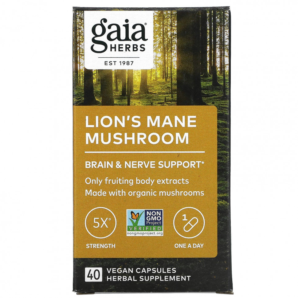 ������ ������ Gaia Herbs, ���� ������� �����, 40 ��������� ������  IHerb (������) ����