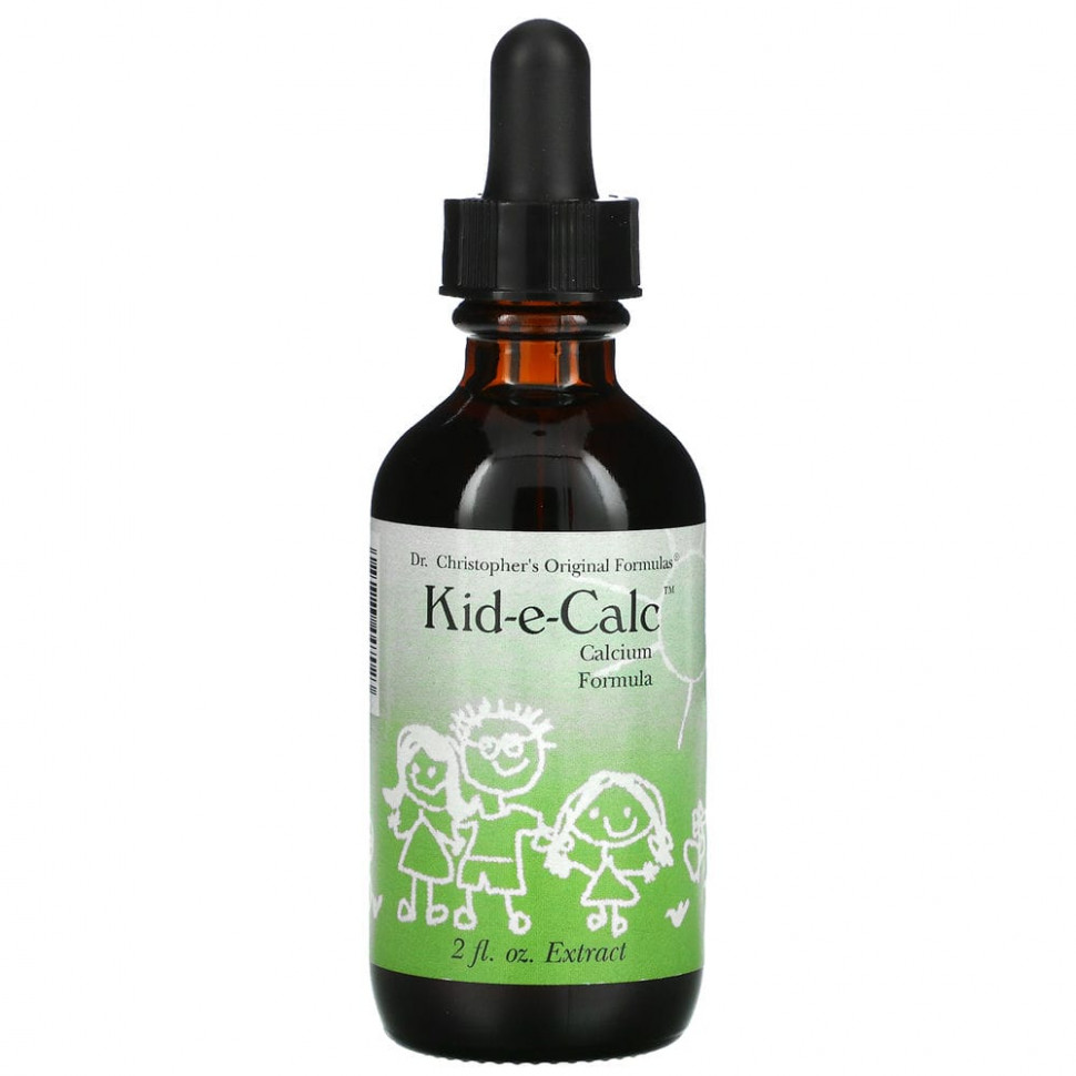 ������ ������ Christopher's Original Formulas, Kid-e-Calc, ���������� �������, 2 ������ �����  IHerb (������) ����