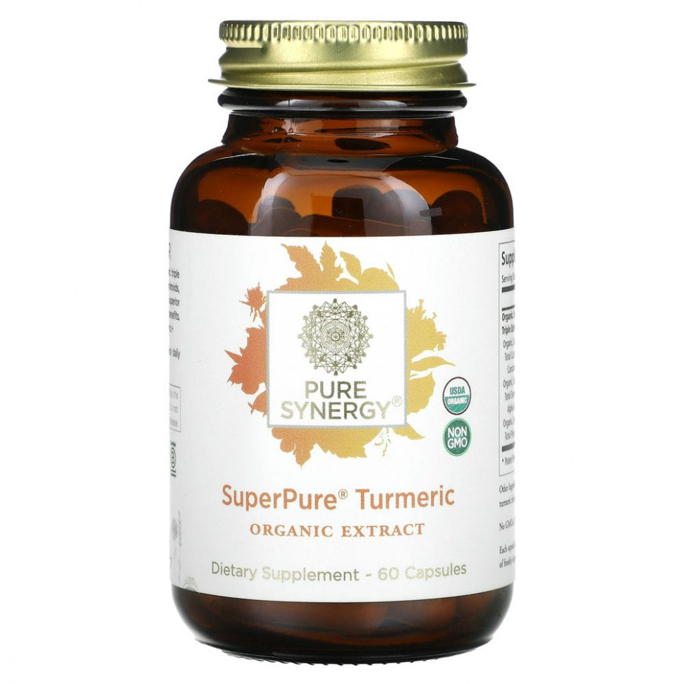 ������ ������ Pure Synergy, SuperPure, �������, 60 ������  IHerb (������) ����