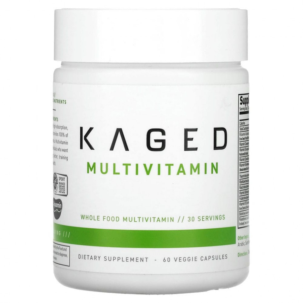 ������ ������ Kaged Muscle, MultiVitamin, 60 ������������ ������  IHerb (������) ����