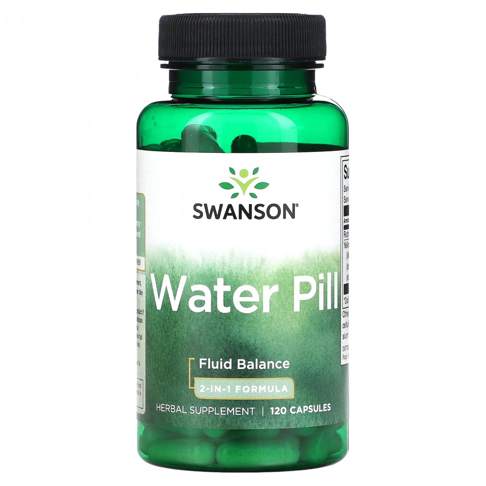 ������ ������ Swanson, Water Pill, ������� 2-�-1, 120 ������  IHerb (������) ����