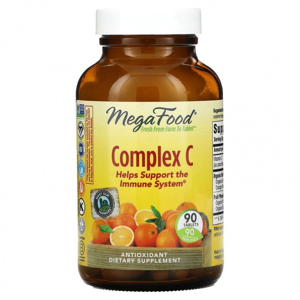 ������ ������ MegaFood, Complex C, 90 ��������  IHerb (������) ����