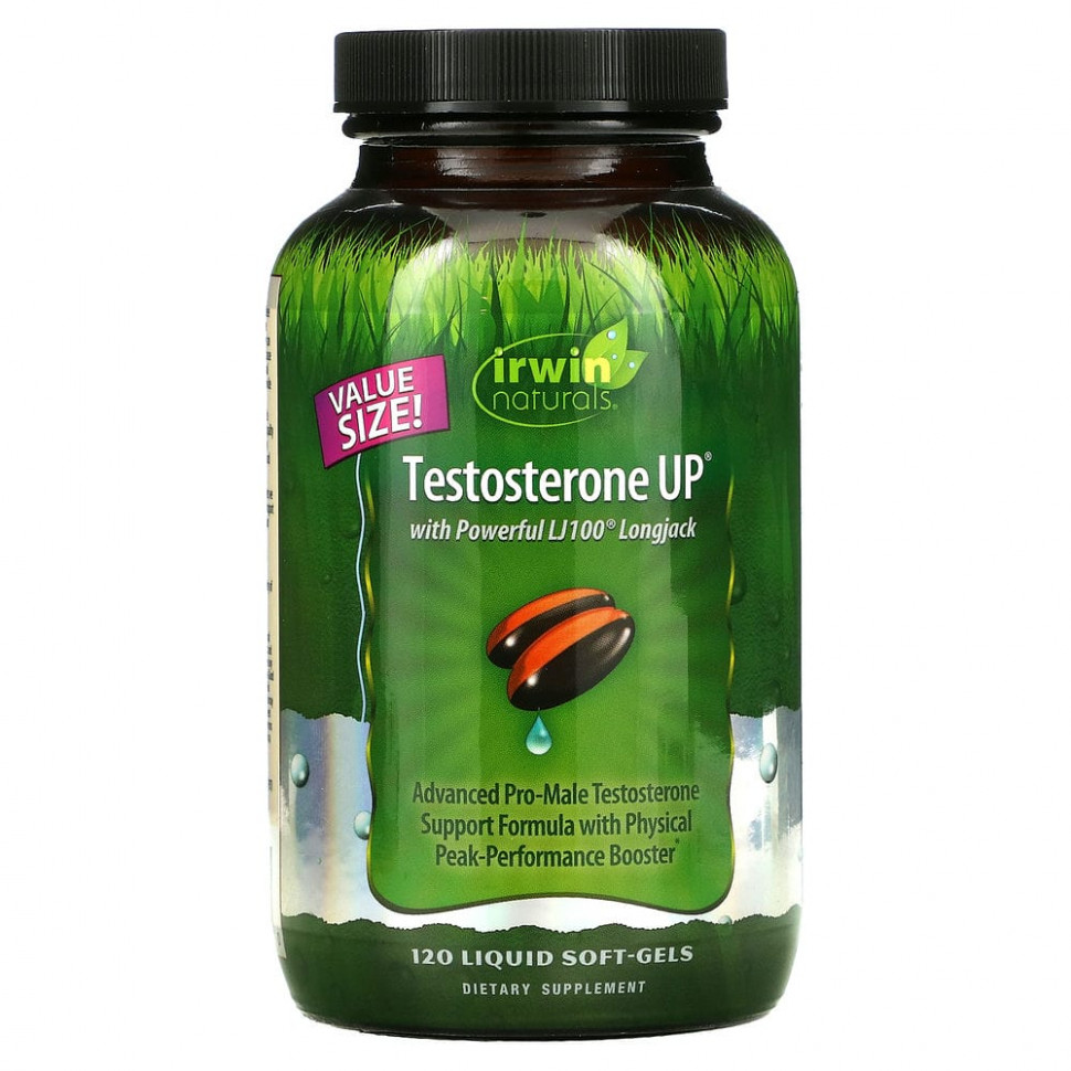 ������ ������ Irwin Naturals, Testosterone UP, �����������, 120 ������ � ���������  IHerb (������) ����