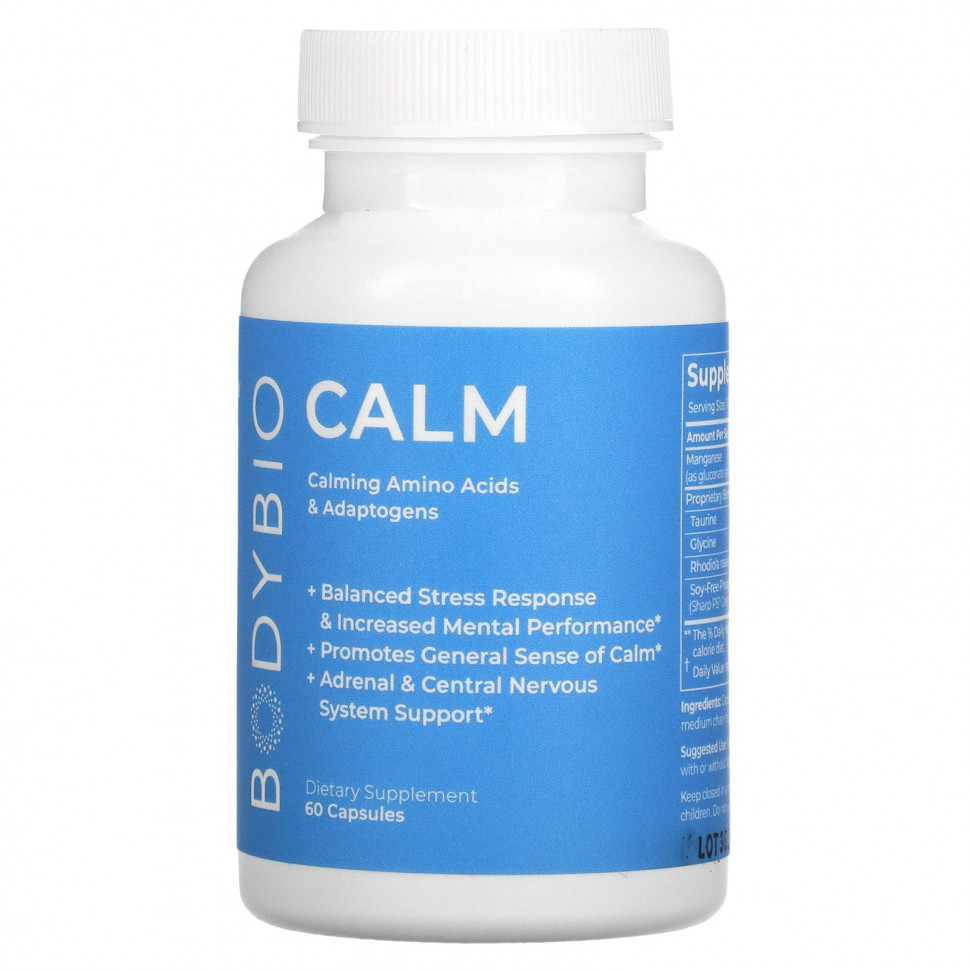 ������ ������ BodyBio, Calm, 60 ������  IHerb (������) ����