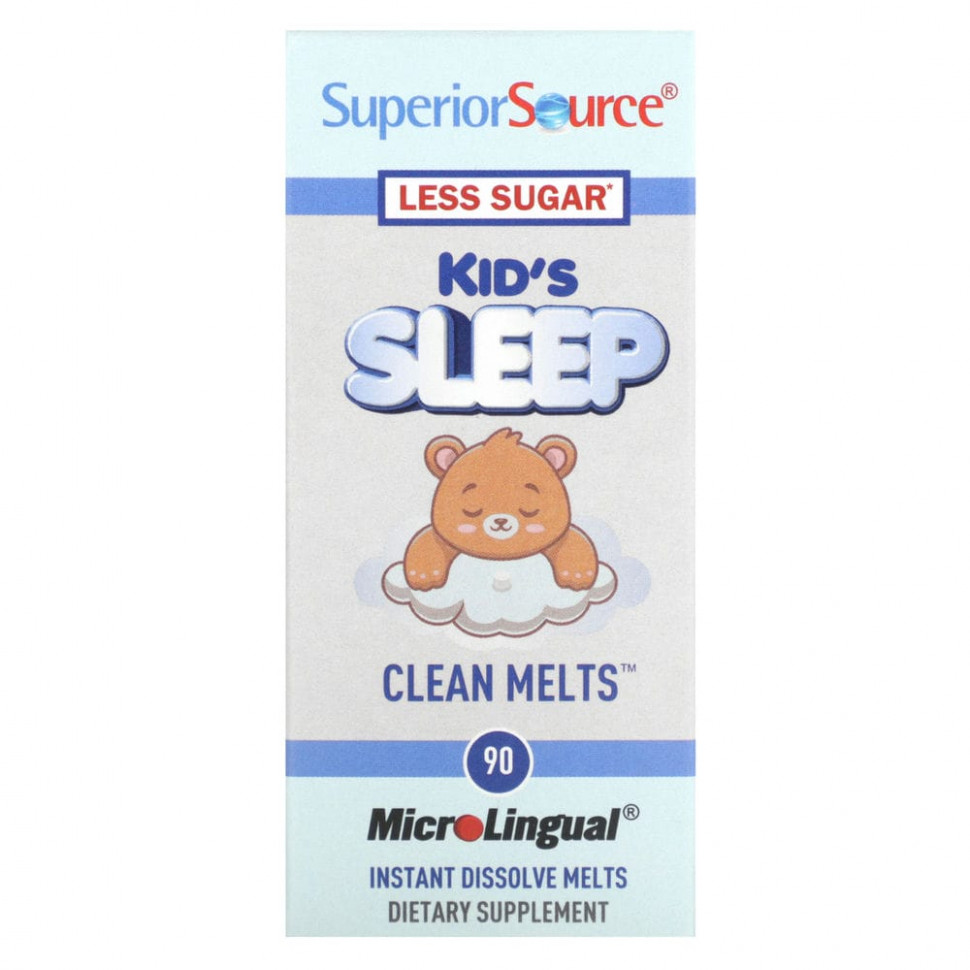 ������ ������ Superior Source, Kid's Sleep, Clean Melts, 90 Instant Dissolve Melts  IHerb (������) ����