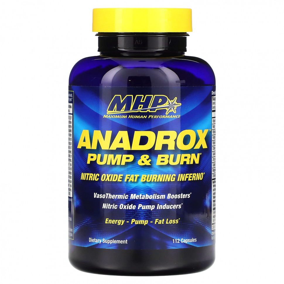 ������ ������ MHP, Anadrox Pump & Burn, 112 ������  IHerb (������) ����