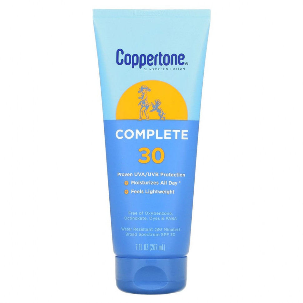 ������ ������ Coppertone, �������������� ������, �����������, SPF 30, 207 �� (7 ����. �����)  IHerb (������) ����