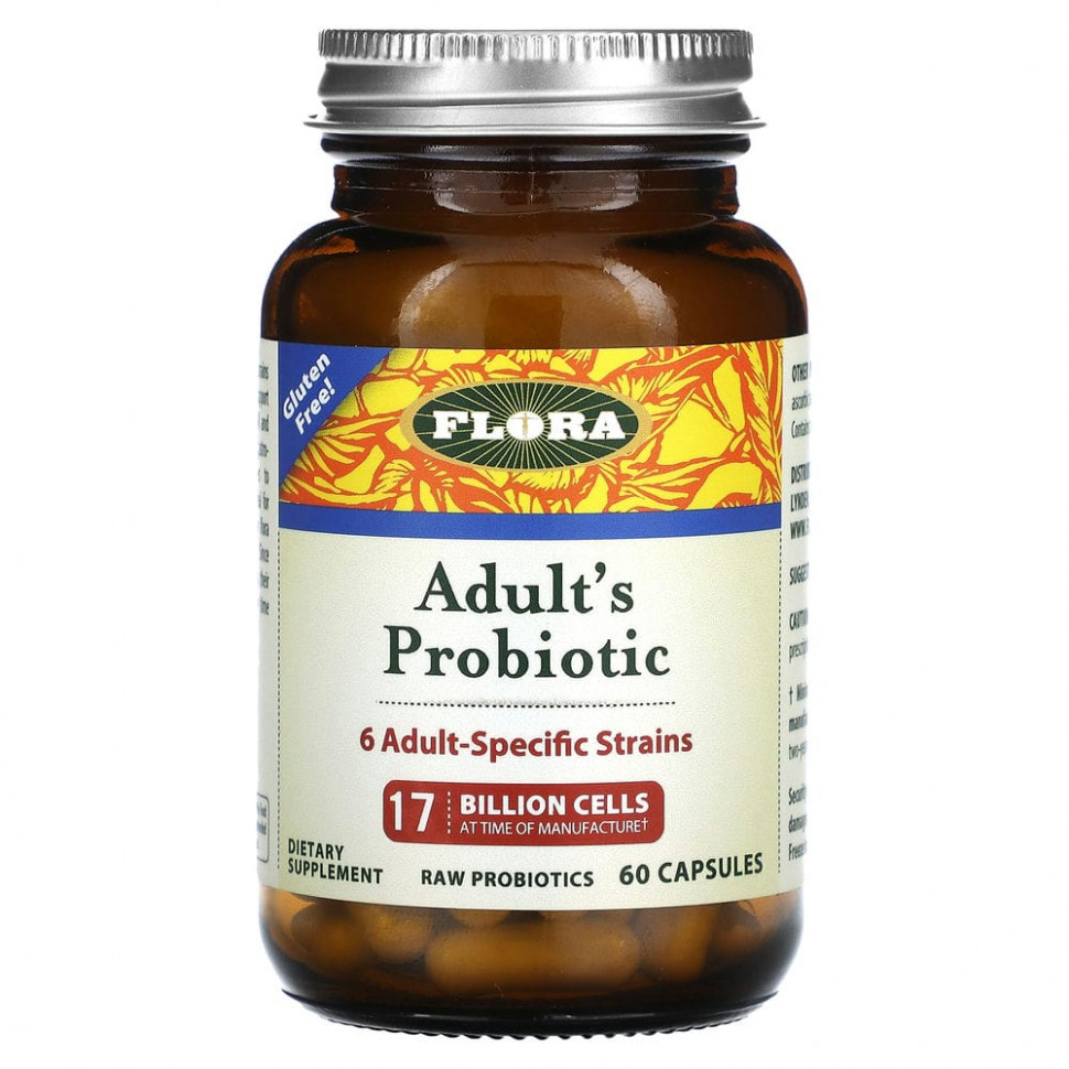 ������ ������ Flora, Udo's Choice, Adult's Probiotic, 60 ������  IHerb (������) ����