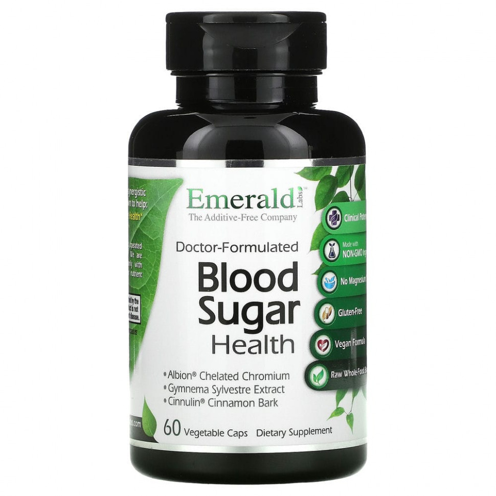 ������ ������ Emerald Laboratories, Blood Sugar Health, 60 ������������ ������  IHerb (������) ����