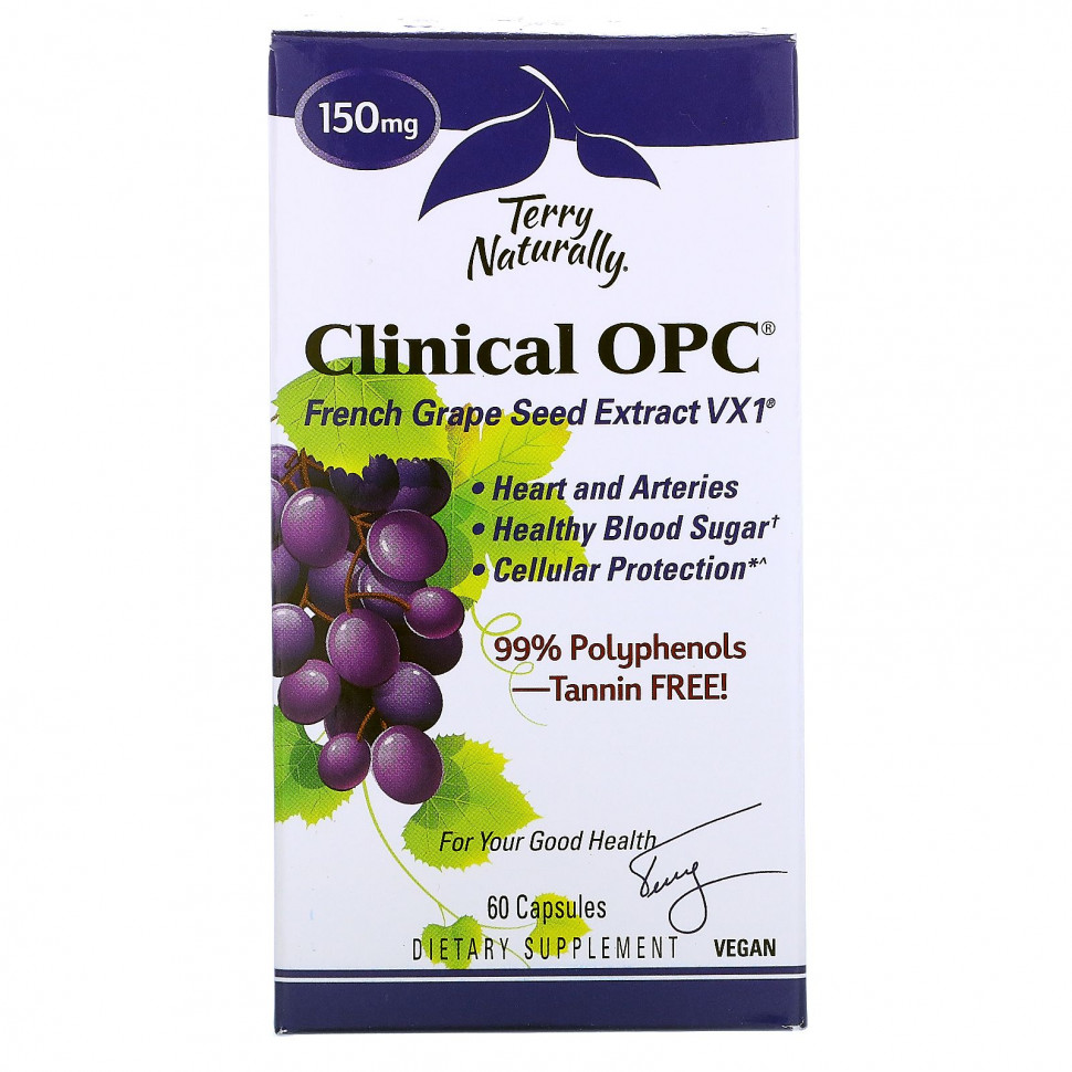 ������ ������ Terry Naturally, Clinical OPC, 150 ��, 60 ������  IHerb (������) ����