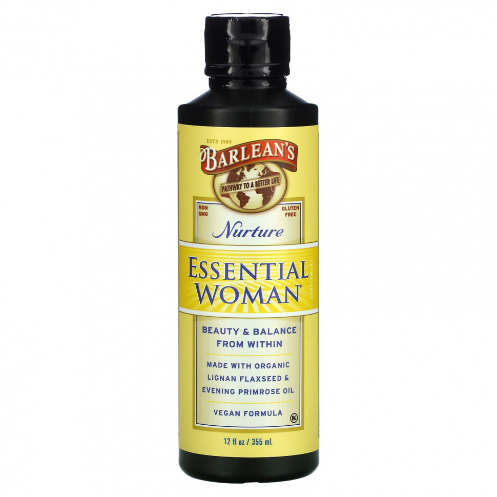 ������ ������ Barlean's, Essential Woman, Nurture, 355 �� (12 ����. �����)  IHerb (������) ����