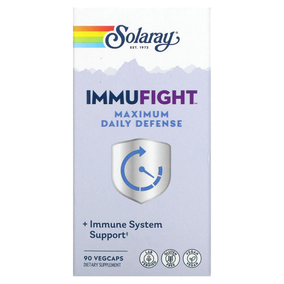 ������ ������ Solaray, ImmuFight, ������������ ���������� ������, 90 VegCaps  IHerb (������) ����