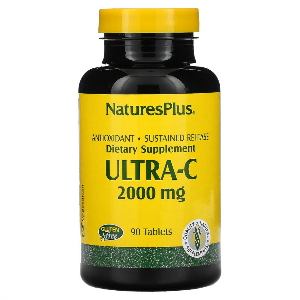 ������ ������ NaturesPlus, Ultra-C, 2000 ��, 90 ��������  IHerb (������) ����