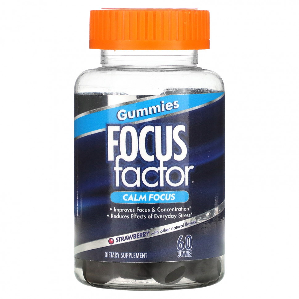 ������ ������ Focus Factor, Calm Focus, ��������, 60 ����������� ��������  IHerb (������) ����