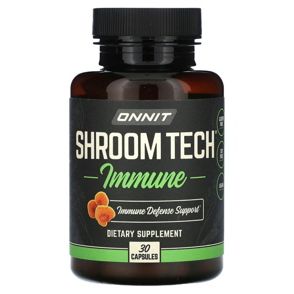 ������ ������ Onnit, Shroom Tech, Immune, 30 ������  IHerb (������) ����