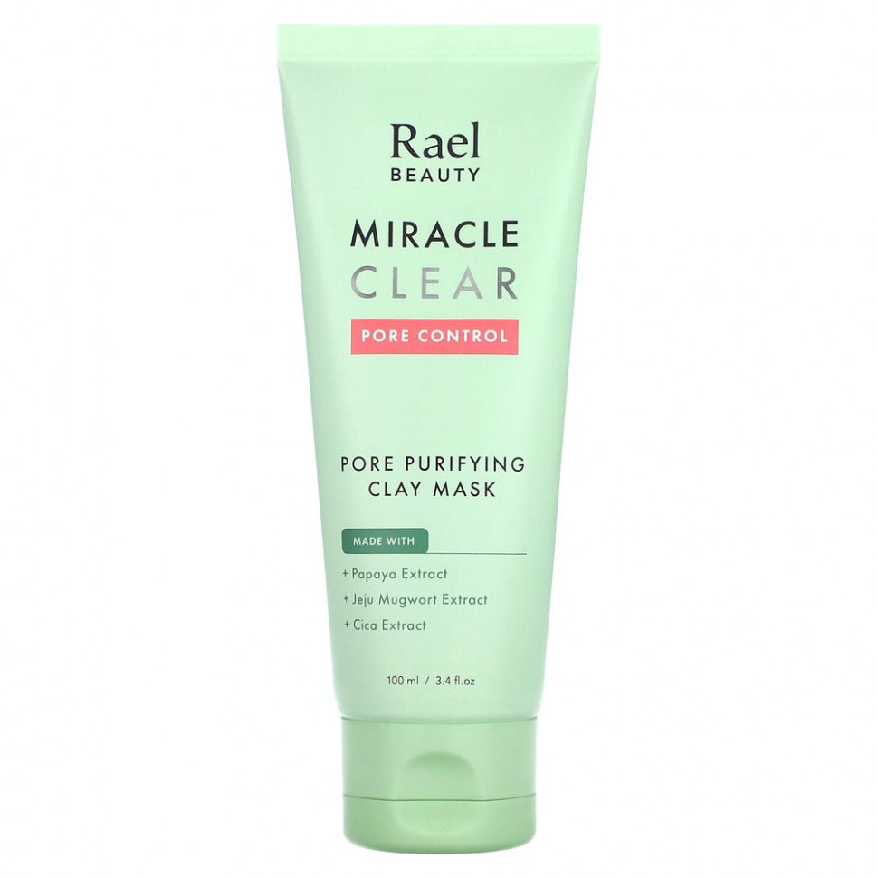 ������ ������ Rael, Inc., Beauty, Miracle Clear Pore Purifying Clay Mask, 100 �� (3,4 ����. �����)  IHerb (������) ����