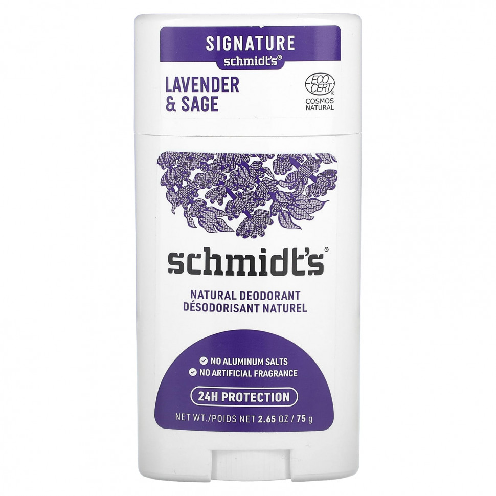 ������ ������ Schmidt's, ����������� ����������, ������� � ������, 75 � (2,65 �����)  IHerb (������) ����