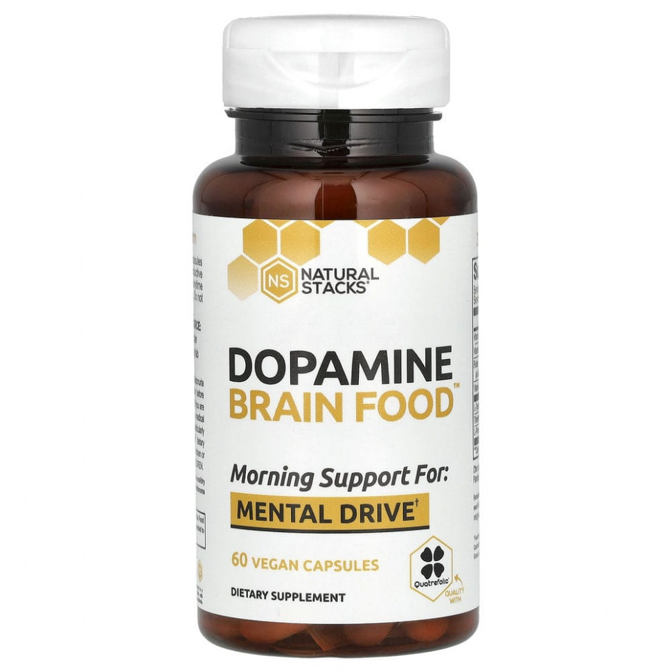 ������ ������ Natural Stacks, Dopamine Brain Food, 60 �������������� ������  IHerb (������) ����