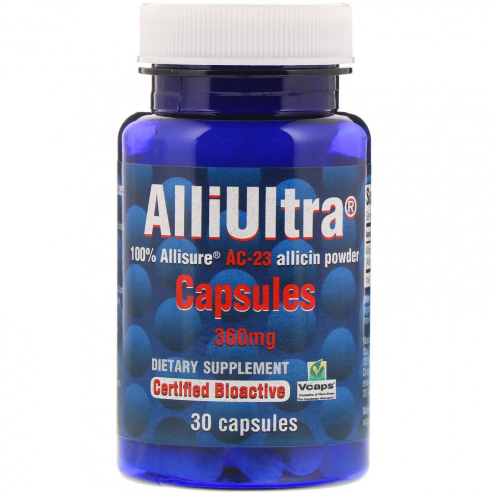 ������ ������ Allimax, AlliUltra, 360 ��, 30 ������  IHerb (������) ����